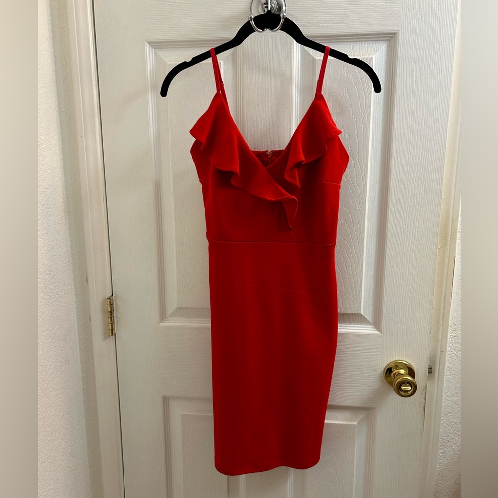 Red Midi Dress